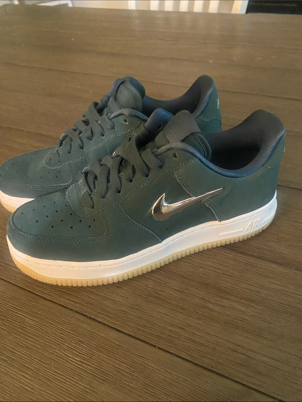 Nike Air Force 1 “Chrome Jewel- Faded Spruce” (2a)